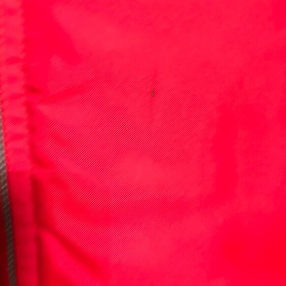 Firestone Red Vest Vintage Reversible Size S Retro Auto Racing Mechanic Jacket - Picture 16 of 16